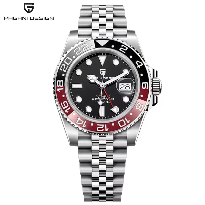 PAGANI DESIGN NEW GMT Men's Automatic Watch