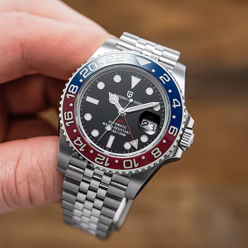 PAGANI DESIGN NEW GMT Men's Automatic Watch