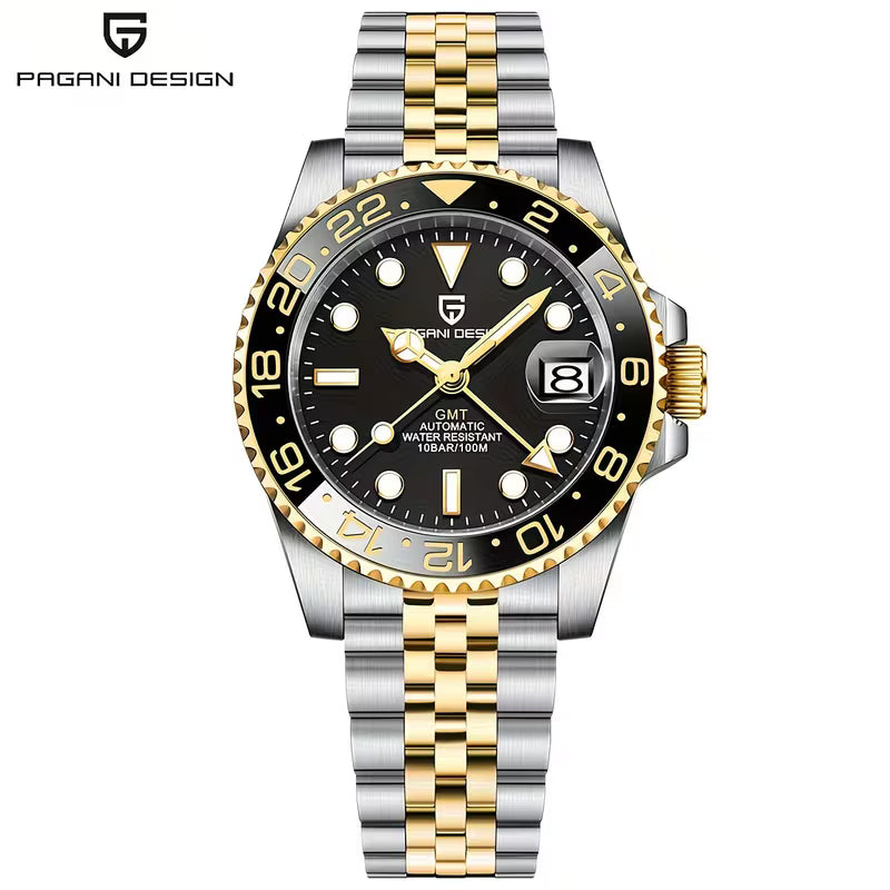 PAGANI DESIGN NEW GMT Men's Automatic Watch